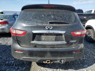 2015 Infiniti QX60 z VIN 5N1AL0MM7FC518165, wystawiony jako Copart lot #56106235 z przebiegiem 131 762 mil mil oraz Szkoda całkowita • Salvage title. Historia ofert i sprzedaży dostępna na DreamBid. Obrazek 6.