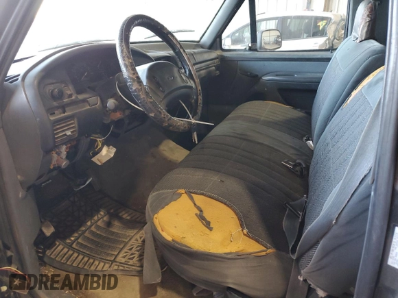 1993 Ford F-150 with VIN 1FTEX15NXPKB33486, listed as a Copart auction lot 81928444 with 0 mi miles and Salvage Title. Bid and sale history available at carsss.com. Image 7.