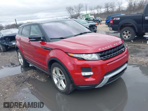 2013 Land Rover Range Rover Evoque Dynamic Premium with VIN SALVT2BG8DH841163, listed as a IAAI auction lot 42079137 with 98,533 mi miles and . Bid and sale history available at DreamBid. Image 1.
