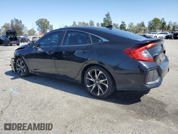 2017 Honda Civic Sedan Si with VIN 2HGFC1E54HH706618, listed as a Copart auction lot 49728275 with 104,159 mi miles and Salvage Title. Bid and sale history available at carsss.com. Image 2.