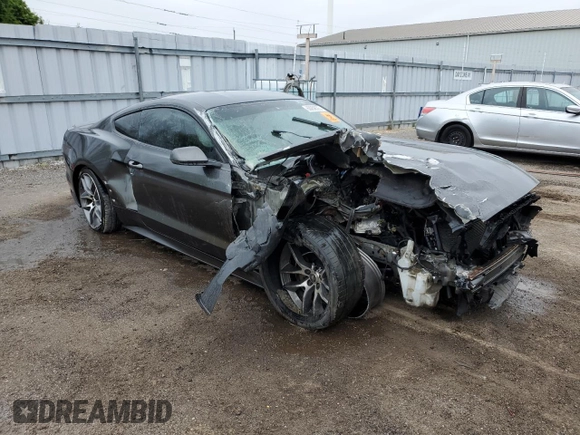 2016 Ford Mustang EcoBoost with VIN 1FA6P8TH1G5324938, listed as a Copart auction lot 60058505 with Not provided miles and Salvage title. Bid and sale history available at DreamBid. Image 4.