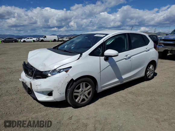 2015 Honda Fit LX with VIN 3HGGK5G55FM748175, listed as a Copart auction lot 56556915 with 98,858 mi miles and Salvage title. Bid and sale history available at DreamBid. Image 1.