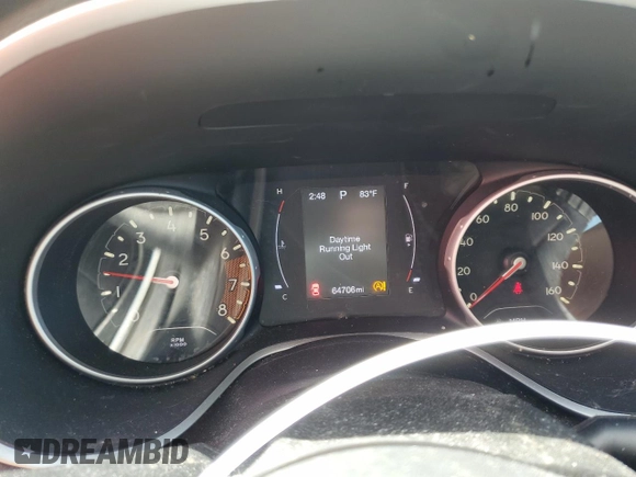 2019 Jeep Compass Sport с VIN 3C4NJCAB5KT844352, выставлен на аукционе Copart как лот 49281295 с пробегом 64 706 миль миль и На запчасти • Non repairable. История ставок и продаж доступна на DreamBid. Изображение 9.