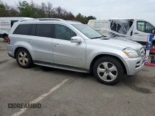 2011 Mercedes-Benz GL-Class GL 450 with VIN 4JGBF7BE3BA751188, listed as a Copart auction lot 58128194 with 129,660 mi miles and Clean Title. Bid and sale history available at carsss.com. Image 4.