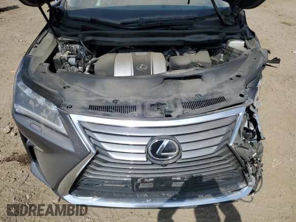 2016 Lexus RX 350 with VIN 2T2BZMCAXGC030046, listed as a Copart auction lot 56946845 with 64,529 mi miles and Salvage title. Bid and sale history available at DreamBid. Image 11.