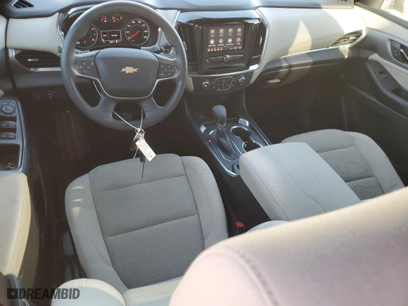 2023 Chevrolet Traverse LS with VIN 1GNERFKW5PJ168728, listed as a Copart auction lot 48636525 with 20,066 mi miles and Salvage Title. Bid and sale history available at carsss.com. Image 8.