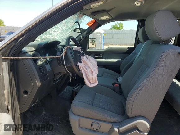 2014 Ford F-150 XL with VIN 1FTEX1CM0EFB60406, listed as a Copart auction lot 53823245 with Not provided miles and Salvage title. Bid and sale history available at DreamBid. Image 7.