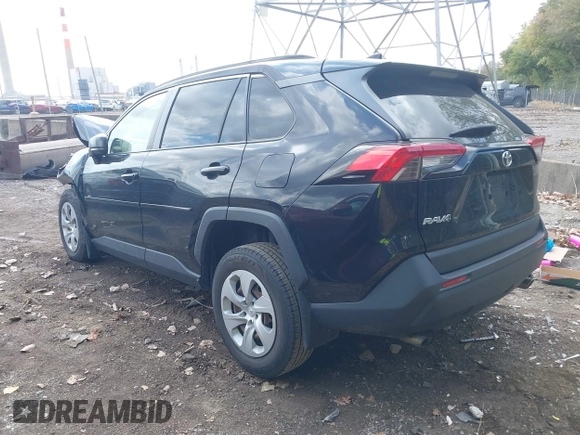 2019 Toyota RAV4 LE with VIN JTMH1RFV6KJ006440, listed as a IAAI auction lot 40428772 with 169,218 mi miles. Bid and sale history available at carsss.com. Image 3.