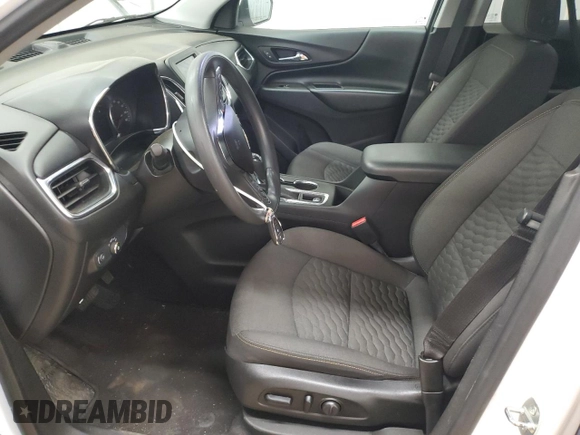 2021 Chevrolet Equinox LT with VIN 2GNAXTEV2M6141551, listed as a Copart auction lot 55253075 with 59,911 mi miles and Salvage title. Bid and sale history available at DreamBid. Image 7.