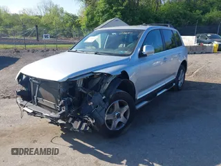 2005 Volkswagen Touareg 3.2L V6 with VIN WVGZG77L75D076211, listed as a IAAI auction lot 42143669 with 158,586 mi miles and . Bid and sale history available at DreamBid. Image 6.
