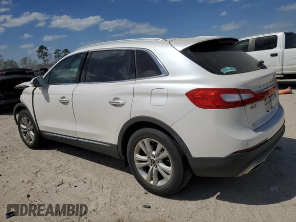 2017 Lincoln MKX Premiere with VIN 2LMPJ6JR2HBL30261, listed as a Copart auction lot 49738715 with 45,284 mi miles and Salvage Title. Bid and sale history available at carsss.com. Image 2.