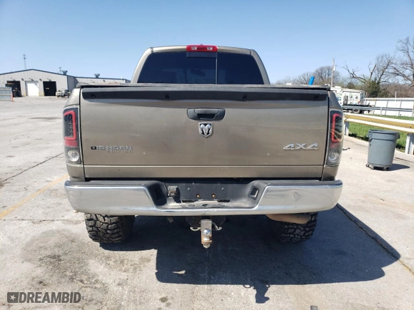 2007 Dodge Ram 1500 SLT with VIN 1D7HU18207J620165, listed as a Copart auction lot 52049735 with 201,267 mi miles and Salvage Title. Bid and sale history available at carsss.com. Image 6.