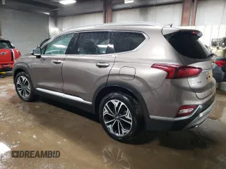 2020 Hyundai Santa Fe SEL with VIN 5NMS3CAA3LH218947, listed as a Copart auction lot 36693673 with 44,914 mi miles. Bid and sale history available at carsss.com. Image 2.