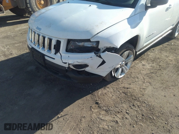 2014 Jeep Compass Sport with VIN 1C4NJCBB7ED508470, listed as a IAAI auction lot 41760536 with 133,628 mi miles and . Bid and sale history available at DreamBid. Image 6.