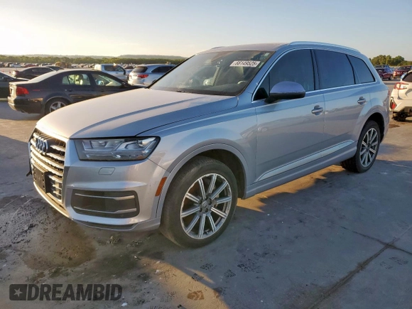 2018 Audi Q7 Premium Plus with VIN WA1LHAF70JD050501, listed as a Copart auction lot 66149525 with 142,857 mi miles and Clean title. Bid and sale history available at DreamBid. Image 1.