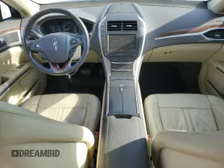 2015 Lincoln MKZ Hybrid with VIN 3LN6L2LU0FR621254, listed as a Copart auction lot 55275185 with 104,021 mi miles and Salvage Title. Bid and sale history available at DreamBid. Image 8.