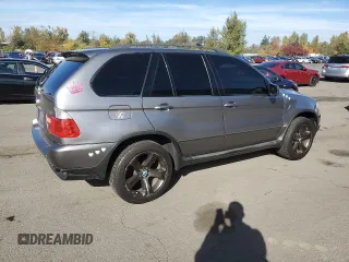 2005 BMW X5 4.4i with VIN 5UXFB53575LV16692, listed as a Copart auction lot 77866544 with 153,963 mi miles and Clean Title. Bid and sale history available at carsss.com. Image 3.