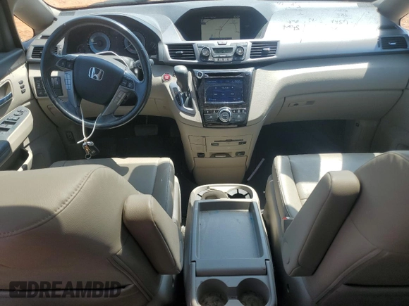 2016 Honda Odyssey Touring Elite with VIN 5FNRL5H94GB109829, listed as a Copart auction lot 52583225 with 70,740 mi miles and Salvage Title. Bid and sale history available at carsss.com. Image 8.