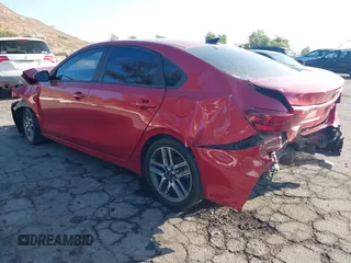2019 Kia Forte S with VIN 3KPF34ADXKE025881, listed as a IAAI auction lot 41181529 with 190,736 mi miles and . Bid and sale history available at carsss.com. Image 3.