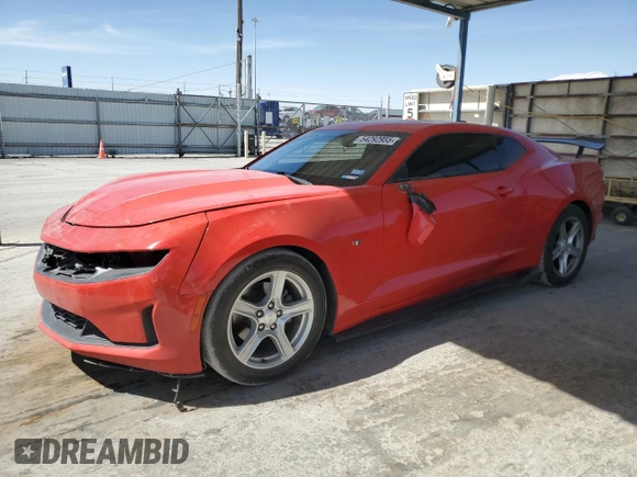 2022 Chevrolet Camaro 1LT z VIN 1G1FB1RX2N0113216, wystawiony jako Copart lot #54292955 z przebiegiem 59 929 mil mil oraz Szkoda całkowita • Salvage title. Historia ofert i sprzedaży dostępna na DreamBid. Obrazek 1.