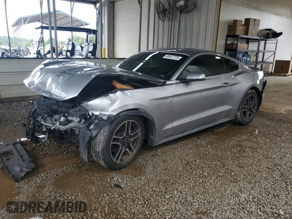 2020 Ford Mustang EcoBoost with VIN 1FA6P8TH9L5120804, listed as a Copart auction lot 58647775 with 73,371 mi miles and Salvage title. Bid and sale history available at DreamBid. Image 1.
