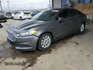 2015 Ford Fusion S with VIN 3FA6P0G7XFR183351, listed as a Copart auction lot 52953975 with 147,646 mi miles and Salvage Title. Bid and sale history available at DreamBid. Image 1.