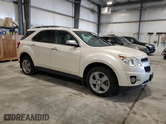 2014 Chevrolet Equinox LTZ with VIN 1GNFLHEKXEZ116911, listed as a Copart auction lot 52024425 with 129,445 mi miles and Clean Title. Bid and sale history available at carsss.com. Image 4.