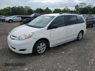 2006 Toyota Sienna CE with VIN 5TDZA23CX6S463159, listed as a Copart auction lot 54263315 with 100,363 mi miles and Salvage Title. Bid and sale history available at DreamBid. Image 1.