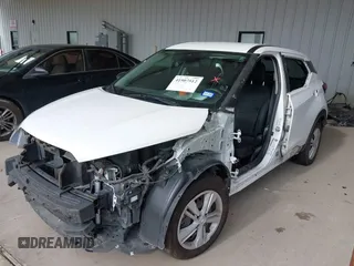 2021 Nissan Kicks S with VIN 3N1CP5BV4ML510992, listed as a IAAI auction lot 41907512 with 59,380 mi miles and . Bid and sale history available at DreamBid. Image 16.