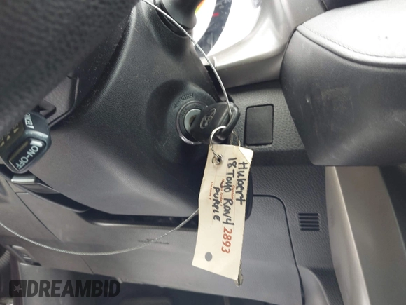 2018 Toyota RAV4 LE with VIN 2T3BFREV9JW771845, listed as a IAAI auction lot 42108641 with 127,394 mi miles. Bid and sale history available at carsss.com. Image 11.