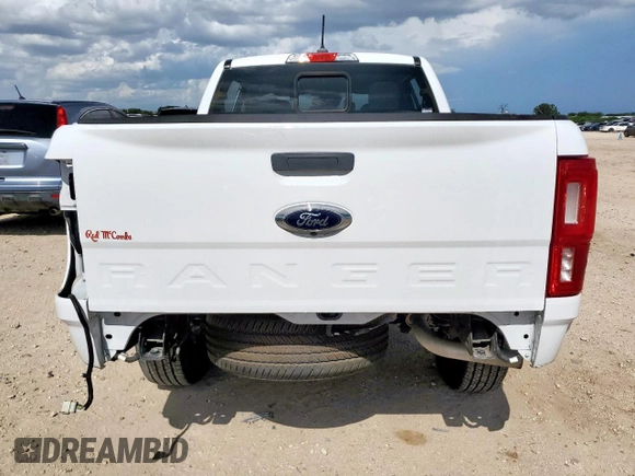 2022 Ford Ranger XL with VIN 1FTER4EH9NLD30176, listed as a Copart auction lot 64240645 with 12,100 mi miles and Salvage title. Bid and sale history available at DreamBid. Image 6.