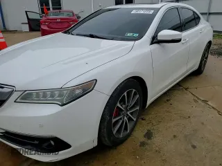 2015 Acura TLX Advance with VIN 19UUB2F79FA017945, listed as a Copart auction lot 58171225 with 210,318 mi miles and Salvage title. Bid and sale history available at DreamBid. Image 13.