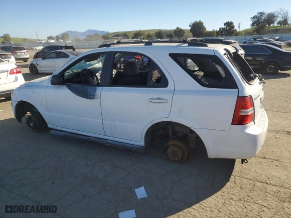 2007 Kia Sorento EX with VIN KNDJD736575700076, listed as a Copart auction lot 87746135 with 225,064 mi miles and Salvage Title. Bid and sale history available at carsss.com. Image 2.