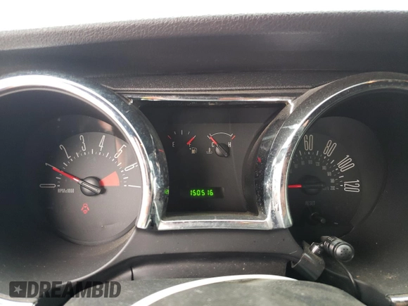 2006 Ford Mustang Standard with VIN 1ZVFT84N665120786, listed as a Copart auction lot 59923485 with 150,516 mi miles and Clean title. Bid and sale history available at DreamBid. Image 9.