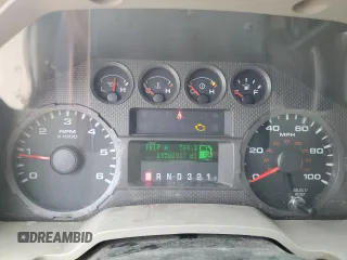 2008 Ford F-350 XL with VIN 1FTWX31528ED11395, listed as a Copart auction lot 43812455 with 215,029 mi miles and Salvage Title. Bid and sale history available at DreamBid. Image 9.