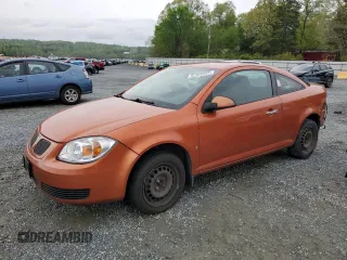 2007 Pontiac G5 with VIN 1G2AL15F477211481, listed as a Copart auction lot 52300385 with 170,072 mi miles and Salvage Title. Bid and sale history available at carsss.com. Image 1.