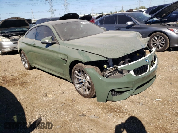 2015 BMW M4 with VIN WBS3R9C56FK333498, listed as a Copart auction lot 72363514 with 11,065 mi miles and Salvage Title. Bid and sale history available at carsss.com. Image 4.
