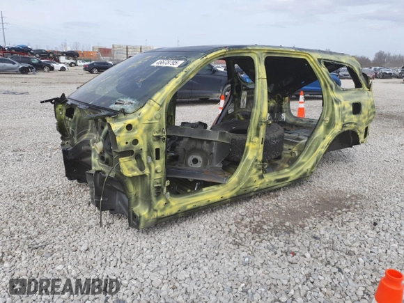 2022 Dodge Durango SRT 392 with VIN 1C4SDJGJ1NC182153, listed as a Copart auction lot 46678795 with Not provided miles and Non repairable. Bid and sale history available at DreamBid. Image 1.
