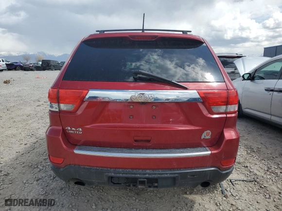 2011 Jeep Grand Cherokee Limited with VIN 1J4RR5GT6BC526400, listed as a Copart auction lot 50854245 with 201,860 mi miles and Salvage Title. Bid and sale history available at carsss.com. Image 6.