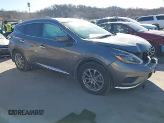 2018 Nissan Murano Platinum with VIN 5N1AZ2MH3JN138153, listed as a IAAI auction lot 41452921 with 123,643 mi miles and . Bid and sale history available at carsss.com. Image 1.