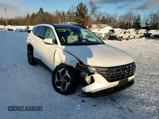 2022 Hyundai Tucson Limited with VIN 5NMJECAE7NH010601, listed as a Copart auction lot 84329044 with 22,564 mi miles and Non Repairable. Bid and sale history available at carsss.com. Image 14.