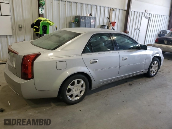 2004 Cadillac CTS with VIN 1G6DM577940120507, listed as a Copart auction lot 82608044 with 192,132 mi miles and Salvage Title. Bid and sale history available at carsss.com. Image 3.
