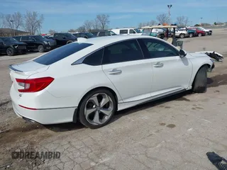 2019 Honda Accord Touring with VIN 1HGCV2F98KA010158, listed as a IAAI auction lot 41914888 with 46,960 mi miles and . Bid and sale history available at DreamBid. Image 4.