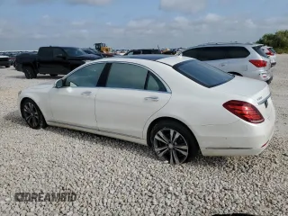 2017 Mercedes-Benz S 550 with VIN WDDUG8CB0HA304126, listed as a Copart auction lot 63276594 with 64,613 mi miles and Clean Title. Bid and sale history available at carsss.com. Image 2.