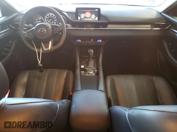 2021 Mazda 6 Carbon Edition with VIN JM1GL1WY9M1605756, listed as a Copart auction lot 46778355 with 60,063 mi miles and Salvage Title. Bid and sale history available at DreamBid. Image 8.