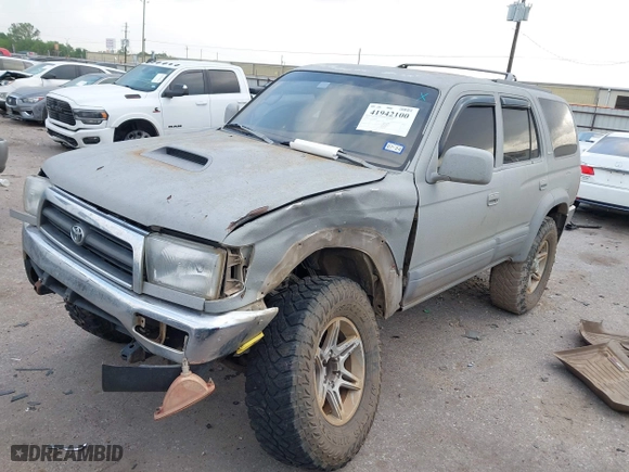 1998 Toyota 4Runner Limited with VIN JT3HN87R7W0184602, listed as a IAAI auction lot 41942100 with 272,823 mi miles. Bid and sale history available at carsss.com. Image 16.