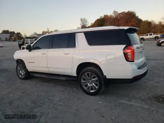 2021 Chevrolet Suburban LT with VIN 1GNSKCKD4MR401404, listed as a Copart auction lot 79219454 with 79,317 mi miles and Salvage Title. Bid and sale history available at carsss.com. Image 2.