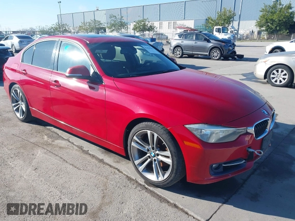 2013 BMW 3 Series 328i with VIN WBA3C1G54DNR44210, listed as a IAAI auction lot 41850590 with 154,915 mi miles and . Bid and sale history available at DreamBid. Image 1.