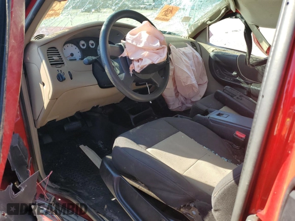 2005 Ford Ranger XLT with VIN 1FTYR44U45PA34339, listed as a Copart auction lot 48881335 with Not Provided miles and Salvage Title. Bid and sale history available at DreamBid. Image 8.