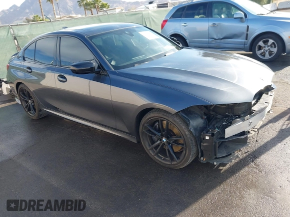 2020 BMW 3 Series M340i with VIN WBA5U7C02LFJ02994, listed as a IAAI auction lot 41848165 with 59,220 mi miles. Bid and sale history available at carsss.com. Image 18.